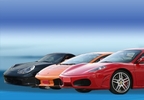 3 vueltas en Ferrari, Porsche y Lamborghini