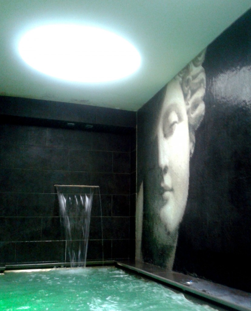 Spa del hotel Wellington Madrid 5 estrellas sin gente