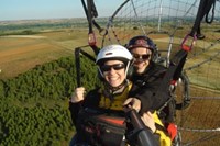 Vuelo en paramotor por Castilla León con FOTOS