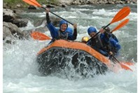 Rafting para dos en el Noguera Pallaresa recorrido 12 kms
