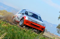 Curso de rally 5 vueltas en Peugeot