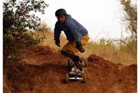Curso de iniciación al mountainboard y comida