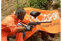 Paintball con 400 bolas para dos en Malaga