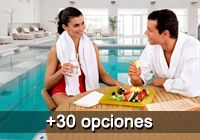 Spa y comida o cena para 2