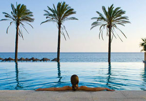 Spa de lujo en el Beach Club 5 estrellas frente al mar