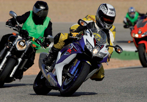 Curso de conducción de moto 