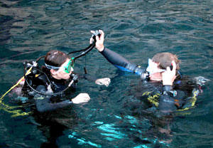 Bautizo de buceo en L