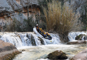 Rafting en el río Mijares y FOTOS