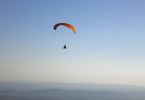 Vuelo en parapente por Vizcaya