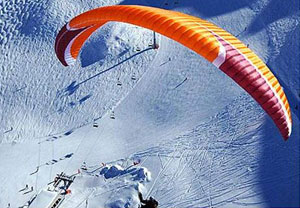 Vuelo en parapente por Miraflores 