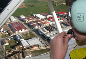 15 min de vuelo en ultraligero por La Rioja