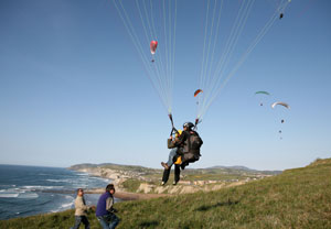Vuelo en parapente por Sopelana y fotos GRATIS 