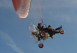 Vuelos en parapente, paramotor y paratrike