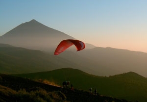 Vuelo en parapente por La Corona con fotos GRATIS