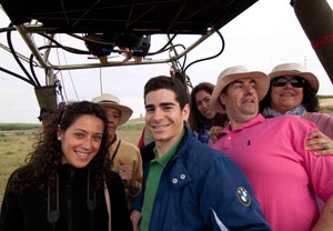 Vuelo en globo sobre los alrededores de Doñana para 2