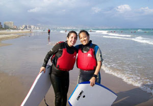 Curso de 1 h y 30 min de surf o bodyboard
