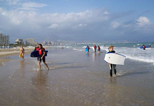 Curso de 1 h y 30 min de surf o bodyboard
