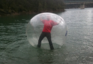 Experiencia en bola de agua para dos