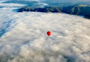 Vuelo en globo por Vizcaya con FOTOS