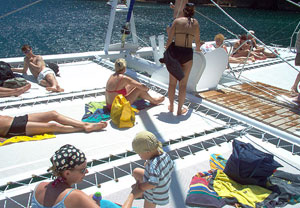 Excursión en catamarán y barbacoa para dos