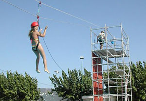 Vía Ferrata para 2 adultos y 2 niños