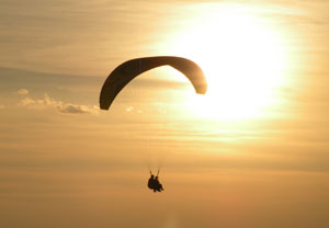 Vuelo en parapente por tierras jienenses y fotos GRATIS 