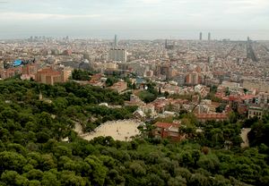 Vuelo en helicóptero sobre la ciudad de Barcelona