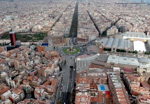 Vuelo en helicóptero sobre la ciudad de Barcelona