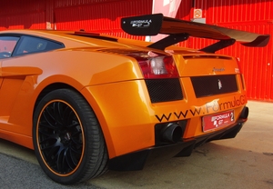 2 vueltas en Lamborghini