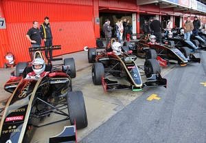 6 vueltas pilotando un Fórmula Renault