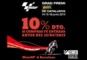 GRAN PREMIO APEROL de MotoGP Entrada 3 días Pelouse o Tribuna