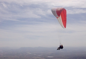 Vuelo en parapente de 15-20 min en Valencia con vídeo