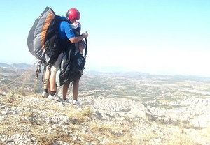 Vuelo en parapente en Alicante, Albacete, Jaén o Murcia