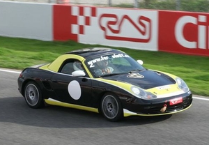 3 ó 4 vueltas en un Porsche de competición