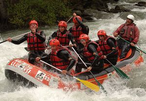 Descenso de rafting en el Noguera Pallaresa para 2