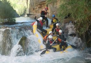 Rafting por el río Mijares