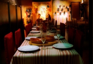 Cena afrodisíaca en El Templo Egipcio para dos