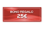 Bono Regalo de 25 euros