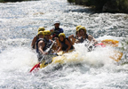 Rafting en el río Cabriel y comida