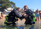 Curso de buceo Open Water Diver en Barcelona o Girona