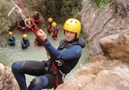 Descenso de barrancos en Yeste o Abdet