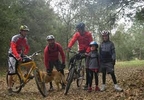 Ruta en bicicleta de montaña para dos