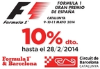 FÓRMULA 1 GRAN PREMIO de España Entrada adulto 3 días Pelouse