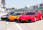 TRÍO: 6 vueltas en Ferrari, Porsche y Lamborghini
