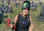 Partida de paintball de 100 bolas para dos