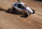6 vueltas de rally en Kart cross y Citroën Saxo en Mollerussa