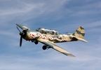 Vuelo y maniobras de combate en avión soviético Yakovlev