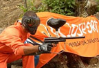 Paintball con 400 bolas para dos en Malaga