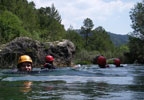 Descenso de barrancos en el río Júcar