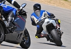 8 vueltas de pilotaje de moto en Honda CBF 250 y CBR 600